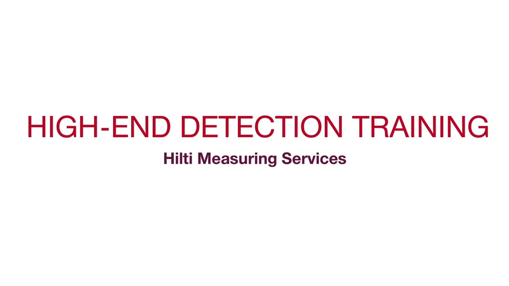 Vidéo promotionnelle pour la formation sur les applications et logiciels des systèmes de détection Hilti.