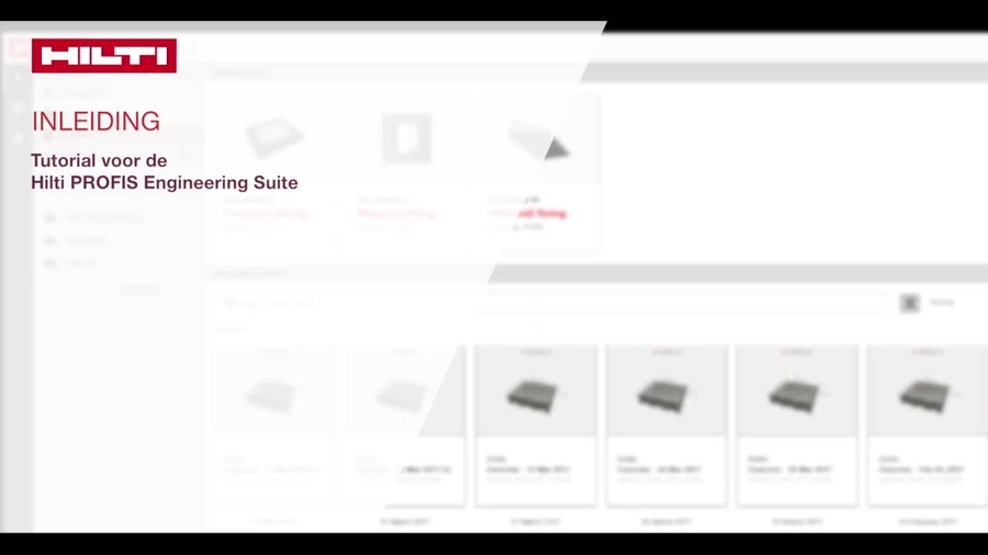 Instructievideo: Inleiding PROFIS Engineering