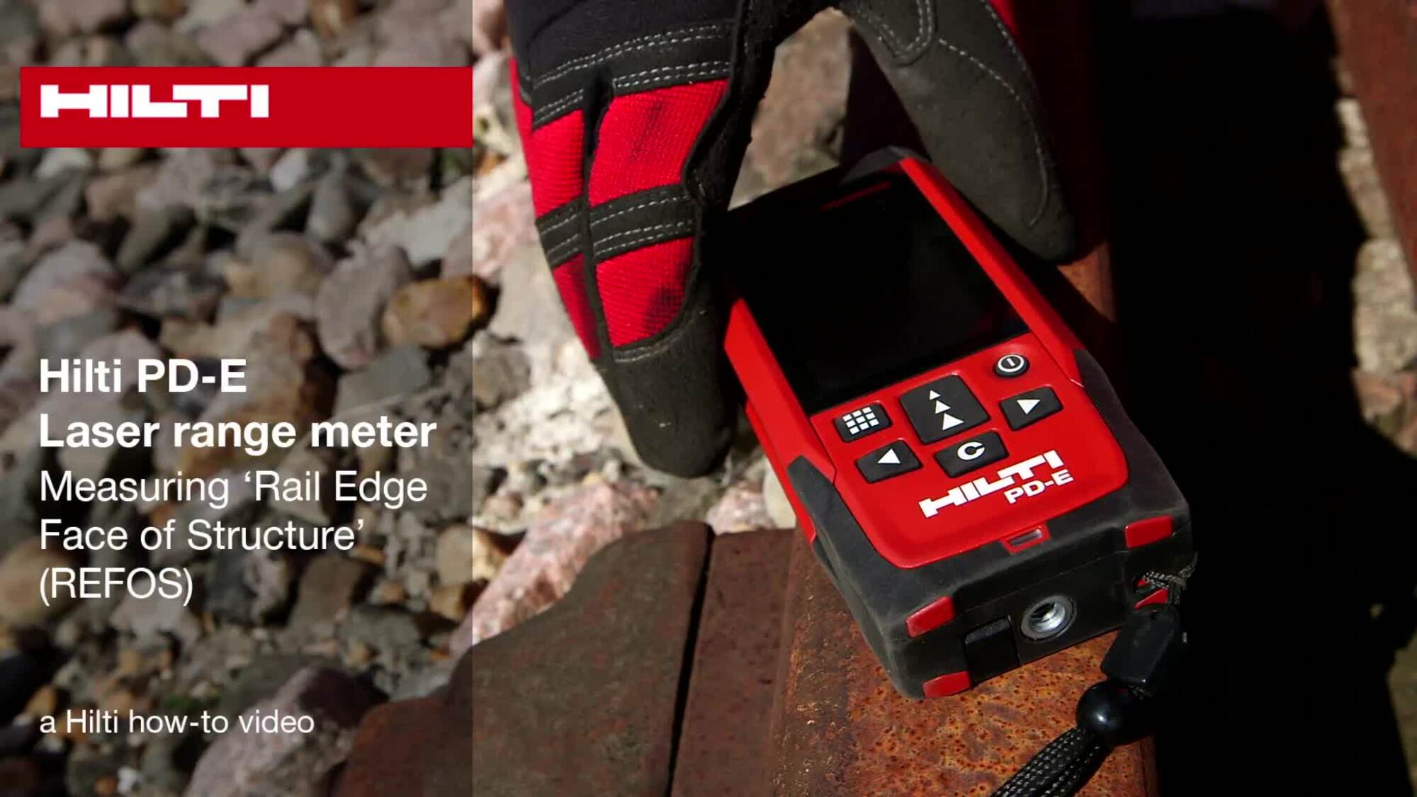 PD-E how-to: measuring distance from rail edge to structure (EN / 79315)