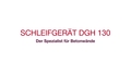 Handgeführtes Schleifgerät DGH 130