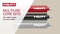 Reklamné video z kompletného portfólia multilíniových vŕtacích koruniek P-line