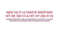 Det nya sättet att utforma armeringsjärn med ingjutningsmetoden TR 069 och de högpresterande murbruken RE 500 V4 och HY 200 R V3.