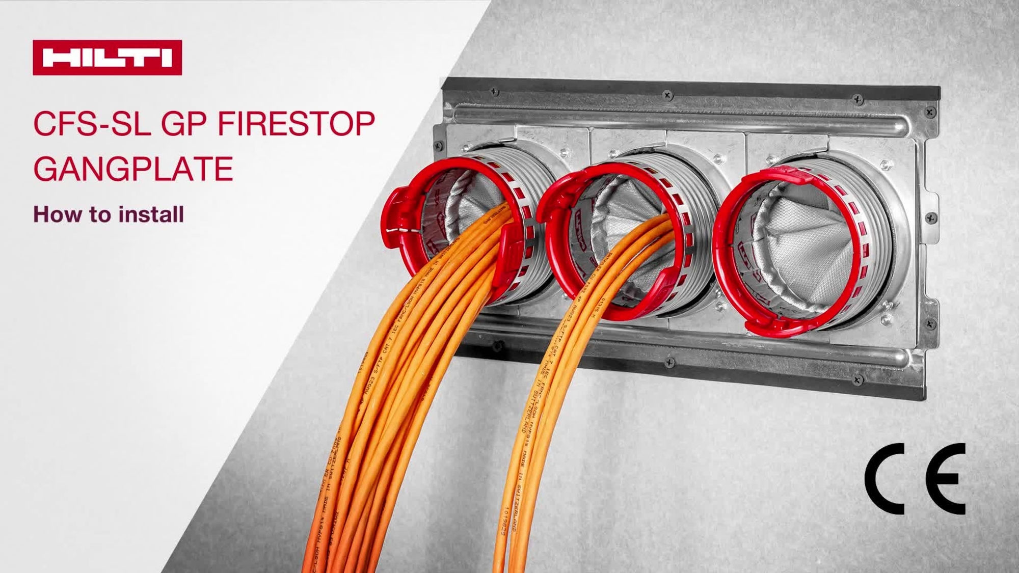 Anleitungsvideo zur Mehrfachmontageplatte im Einklang mit der Europäischen Norm (EN).