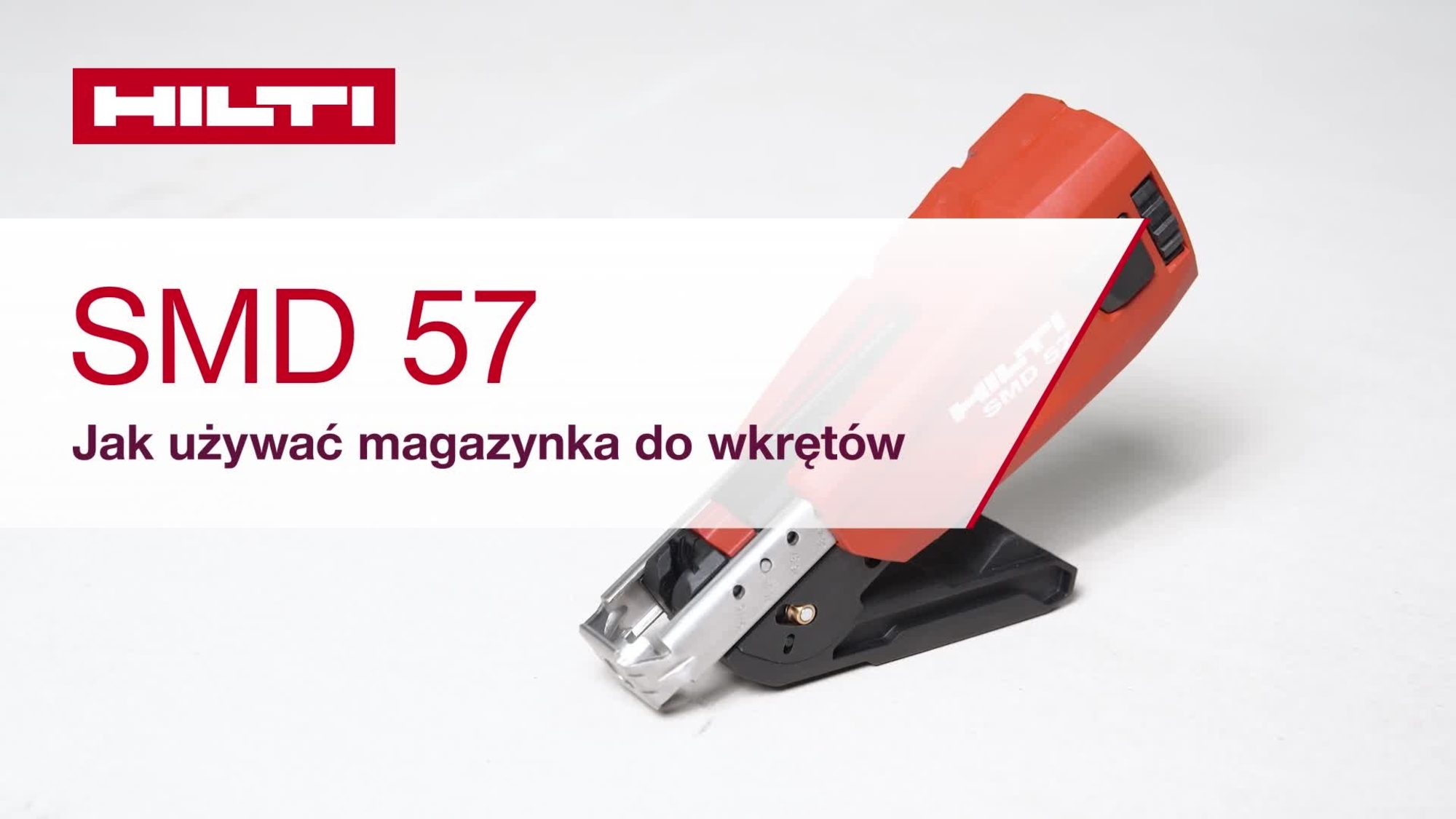 Dowiedz się, jak rozpocząć pracę z nowym, automatycznym magazynkiem wkrętów SMD 57
