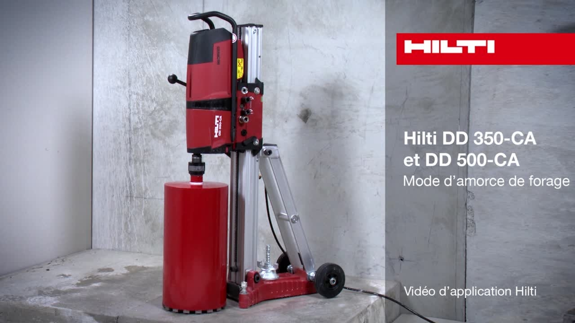 DD 350/500-CA - Vitesse de prépointage