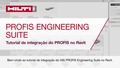 Tutorial de apresentação do PROFIS Engineering Suite para o Revit.