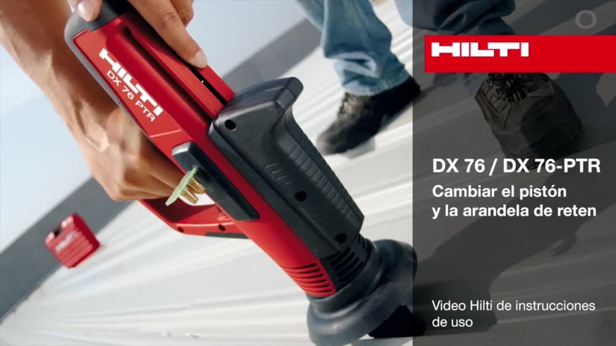 DX 76: sustitución del pistón.