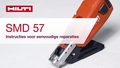 Ontdek hoe u standaardreparaties kunt uitvoeren voor het nieuwe SMD 57 schroefmagazijn met automatische doorloop van schroeven.