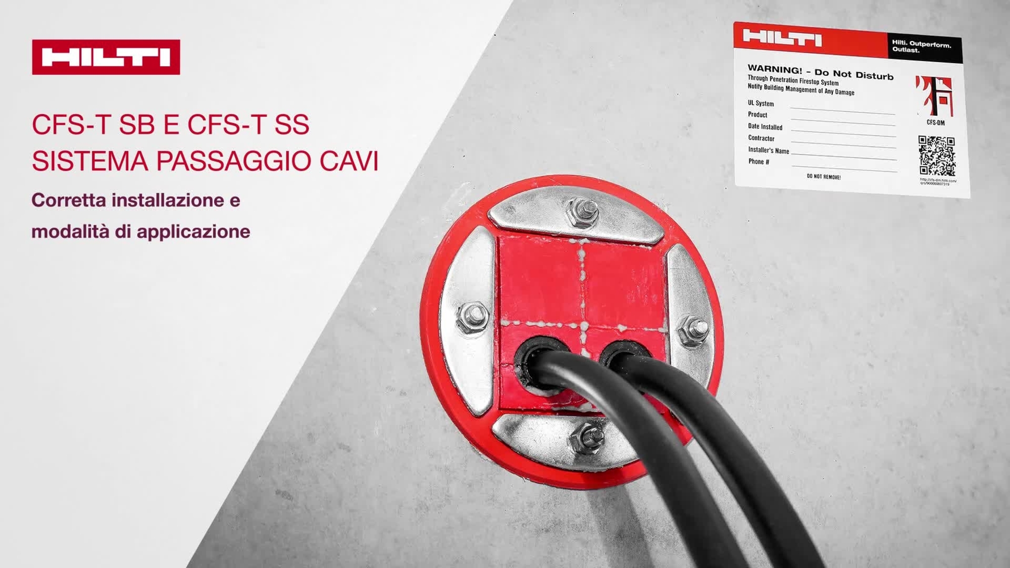 Anleitungsvideo zu den Kabeldurchführsystemen CFS-T RR und CFS-T RRS – korrekter Einbau und Anwendungsgebiete!