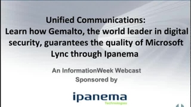 Thumbnail for entry Unified Communications Webcast