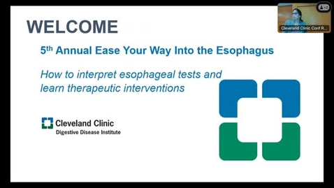 Thumbnail for entry Ease Your Way Into The Esophagus - Apr. 5, 2024