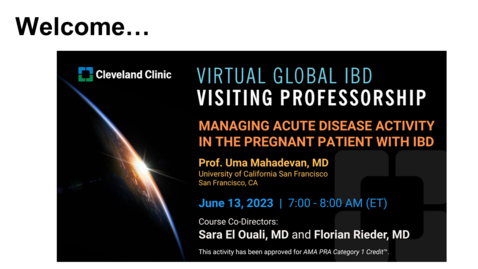 Thumbnail for entry Global IBD Visiting Professorship - June 13, 2023
