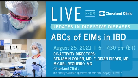 Thumbnail for entry ABCs of EIMs in IBD