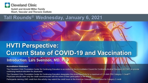 Thumbnail for entry HVTI Perspective: Current State of COVID-19 and Vaccination