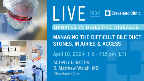 Thumbnail for entry Live From Cleveland Clinic - April 10, 2024