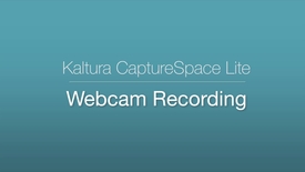 Thumbnail for CaptureSpace Lite - Webcam Recording