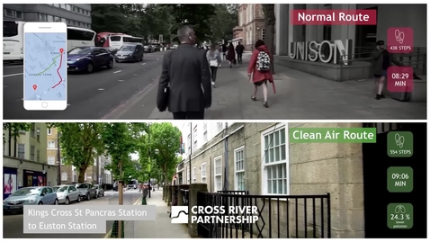 Thumbnail for Clean Air Walking Routes  (Cross River Partnership)