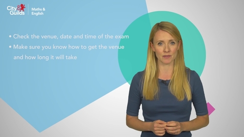 Thumbnail for Learning Video: Exam Preparation (City&amp;Guilds)