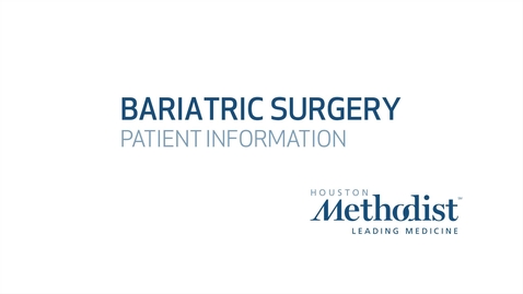 Thumbnail for entry Bariatric Orientation - Vadim  Sherman, MD