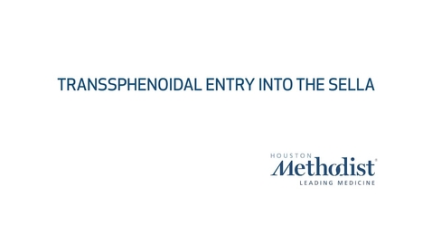 Thumbnail for Transsphenoidal entry into the Sella