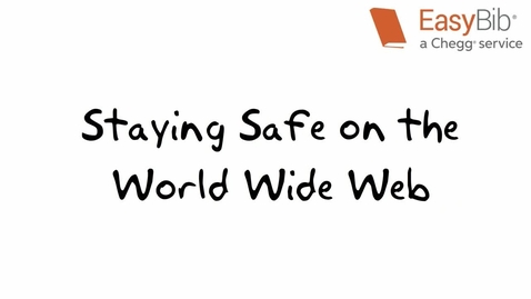 Thumbnail for entry Staying Safe on the World Wide Web