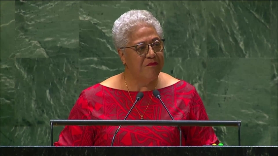 Samoa - Prime Minister Addresses General Debate, 78th Session