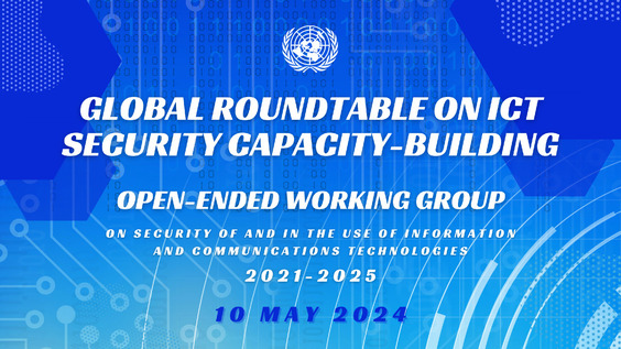 (1st Meeting) Global roundtable on ICT security capacity-building