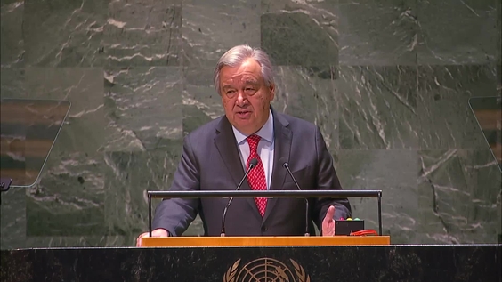 António Guterres (UN Secretary-General) Tribute to the memory of His Excellency Hage Gottfried Geingob, President of the Republic of Namibia - 55th plenary meeting, 78th session