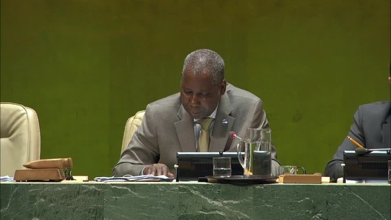 Tanzania - Minister for Foreign Affairs Addresses General Debate, 74th Session