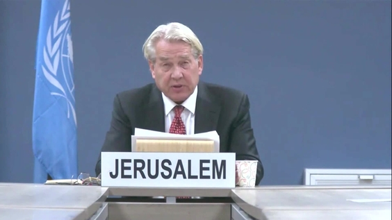 Tor Wennesland (UNSCO) on the Situation in the Middle East - Security Council, 9174th meeting