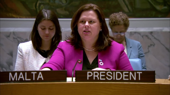 (Продолжение) Женщины и мир и безопасность - Совет Безопасности, 9614-e заседание