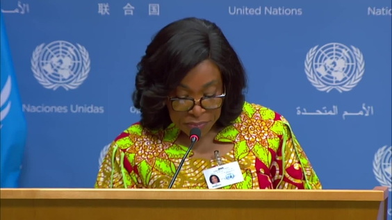 Press Conference: Shirley Ayorkor Botchwey (Ghana) to announce the 2023 UN Peacekeeping Ministerial in Accra (Ghana) on 5-6 December 2023