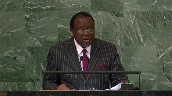 Namibia - President Addresses General Debate, 77th Session