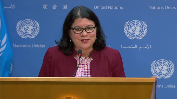 Human Rights Council election, President Francis calls for support to delivery of humanitarian aid to Gaza &amp; other topics - PGA Spokesperson&#039;s Briefing