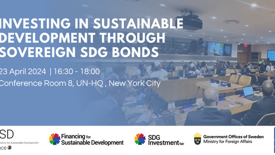 Investing in sustainable development through sovereign SDG Bonds (SDG Investment Fair)