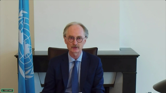 Geir Pedersen (Special Envoy of the Secretary-General for Syria) on the situation in the Middle East - Security Council, 9618th meeting
