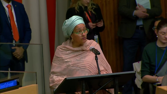 Amina J. Mohammed (Deputy Secretary-General) at the High-Level Side Event of the Group of Friends for the elimination of violence against women and girls - CSW68 Side Event