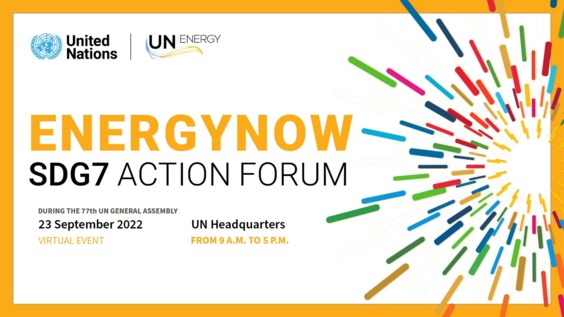 ENERGY NOW - SDG7 Action Forum