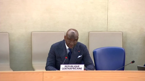 Central African Republic UPR Adoption - 45th Session of Universal Periodic Review