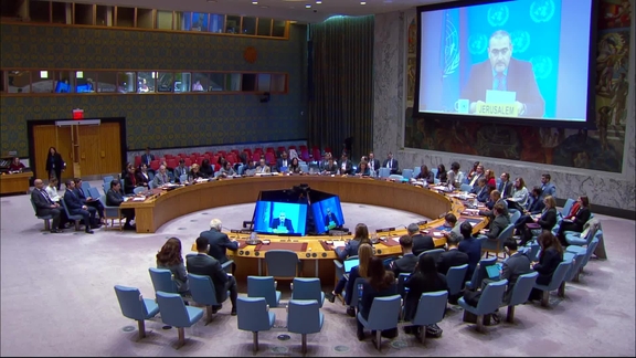The situation in the Middle East - Security Council, 10051st meeting