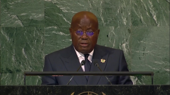 Ghana - President Addresses General Debate, 77th Session