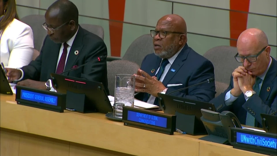 Civil Society Town Hall with the President of the 78th Session of the UN General Assembly