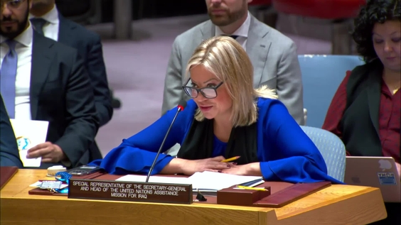 Jeanine Hennis-Plasschaert (UNAMI) on the situation concerning Iraq - Security Council, 9543rd meeting