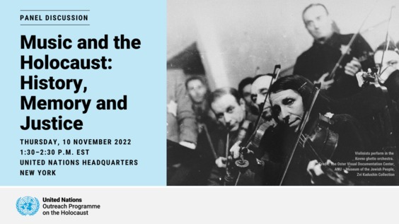 Music and the Holocaust: History, Memory and Justice