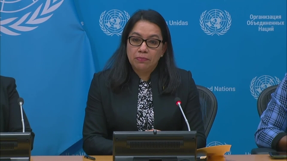 Carolyn Rodrigues-Birkett (Guyana), President of the Security Council for the month of February 2024 on the programme of work of the Security Council - Press Conference