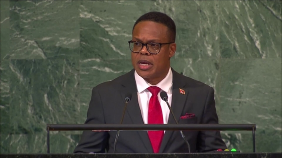 Trinidad and Tobago - Minister for Foreign and CARICOM Affairs Addresses General Debate, 77th Session