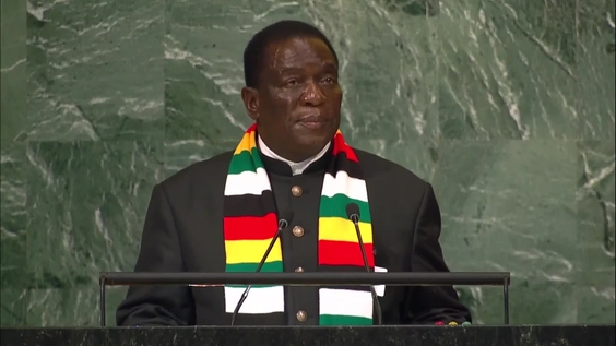 Zimbabwe - President Addresses General Debate, 77th Session