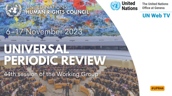 Adoption of the reports - 44th Session of Universal Periodic Review