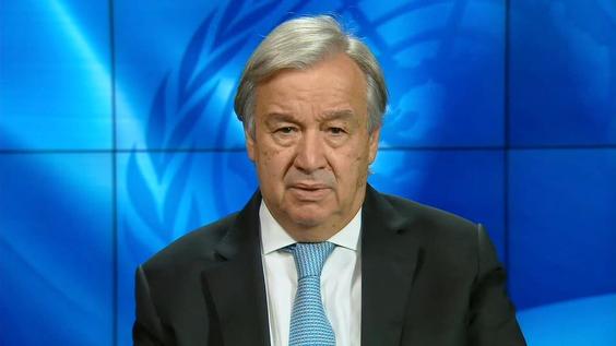 António Guterres (Secrétaire général de l&#039;ONU) à l&#039;occasion de la Journée mondiale des villes