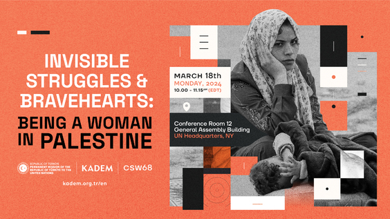 Invisible struggles and bravehearts: Being a woman in Palestine (CSW68 Side Event)